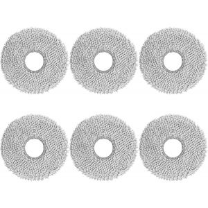 6 Serpilli&egrave;res Compatibles pour Xiaomi X20+, pour Dreame l10s Ultra / l10s pro Ultra heat / l40 ultra / X40 / X50 Ultra Complete, pour Roborock Qrevo Series/Saros 10R, pour Mova E30 Ultra - Neuf