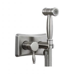 Kit de douchette bidet murale multicolore pour salle de bain, avec poignée chaude/froide et pression réglable. - Neuf