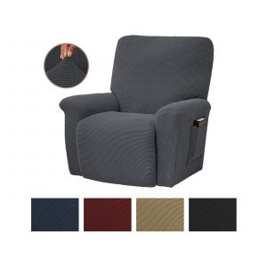 Housse Extensible 2x Pour Fauteuil Inclinable Manuel Et &Eacute;lectrique - Neuf