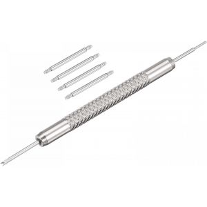 KAL-Lot De 4 Barrettes À Ressort En Acier Inoxydable De 20 Mm Avec Outil De Retrait De Barre À Ressort De 1,8 Mm De Diamètre - Neuf