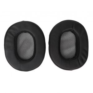Coussinets d'oreille pour casque Housse de coussin d'oreille de remplacement universelle souple pour casque MDR 1A MDR 1ADAC Noir - Neuf