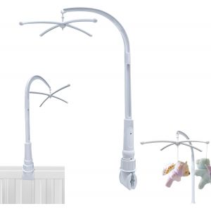 Yemaesre-Support Mobile Bebe, Support Pour Mobile, Mobile Pour Lit Cododo, Le Mobile Lit Bébé Peut Etre Tourné Librement Pour Suspendre Des Boîtes À Musique, Des Carillons Éoliens, Des Cloches De Lit - Neuf