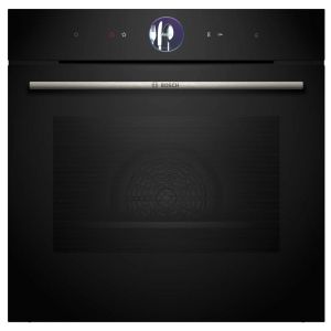 Bosch - Four intégrable combi vapeur 71l 60cm a+ pyrolyse noir HRG7764B1 - Neuf