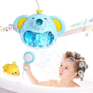 Machine &Agrave; Bulles De Bain Pour B&eacute;b&eacute; - Aqsacokiya - Jouets De Bain Lumineux Pour Enfant 1 2 3 4 5 Ans - Vert - Neuf