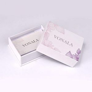 Collier En Pierre De Lune En Argent Sterling 925 Avec Pendentif Ailes/Lotus - Cadeau Pour Femmes Et Filles,23*29.2,Argent Sterling,Zircone Cubique - Neuf