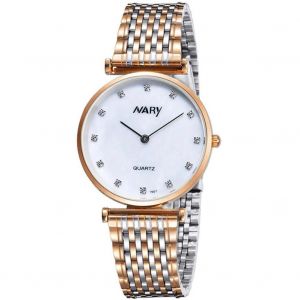 Nary 1907 Bracelet En Acier Inoxydable Mouvement Quartz Montre-Bracelet Analogique Couple Montre Homme - Neuf