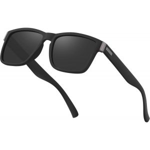 Lunettes de Soleil Polarisées pour Homme Femme Classiques Protection UV400 pour Conduite Pêche Monture Léger Confortable - Neuf