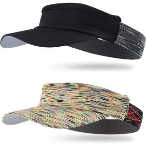 Visière Femme Homme Soleil Bandana Cyclisme Respirant Douce Élastique Casquette Visière Sport Tennis Golf Marathon En Plein Air Uv-Protection Uv Upf 50+.[I1198] - Neuf