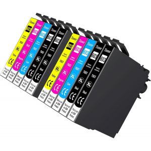 ERYI-603Xl Cartouche D'Encre Compatible Pour Cartouche Epson 603 Epson 603Xl Pour Epson Xp-2100 Xp-2150 Xp-2105 Xp-4100 Xp-3100 Xp-4105 Wf-2840 Xp-2155 Xp-4155 Wf-2810 Xp-3150 Wf-2830 Wf-2835 - Neuf