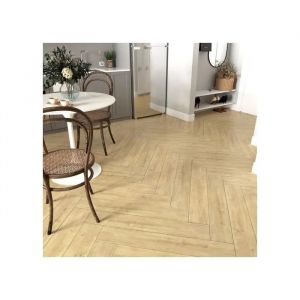 Sol Vinyle Autocollant 90x15 cm 24 Lames PVC Imitation Bois Parquet Rev&ecirc;tement de Sol Imperm&eacute;able Adh&eacute;sif pour Salon Cuisine - Neuf