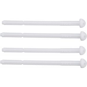 Ulteronixshop-240.074.00.1 Ensemble de tiges de pouss&eacute;e de 4 pi&egrave;ces, ensemble de poign&eacute;es de panneau pour r&eacute;servoir de toilette encastr&eacute; &agrave; montage mural pour Geberit pour Delta pour Twinline - Neuf