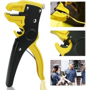 Promotion D'hiver,D&eacute;nudeur De Fil Automatique 0,2-6 Mm D&eacute;nudeur De Fil Outil De D&eacute;nudage De C&acirc;ble Isol&eacute; R&eacute;glable D&eacute;nudeur De Fil - Neuf