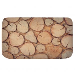 Hjlian Tapis De Porte Antiderapant En Polyester Pour Salle De Bain, Salon, Table De Chevet (M) - Neuf
