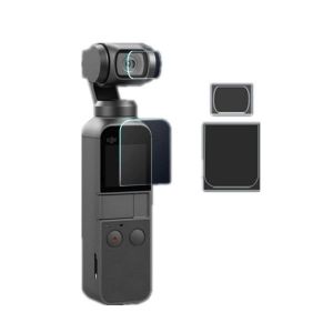 Ensemble De Protections D'objectif Et De Films D'&eacute;cran Pour Dji Osmo Pocket - 4 Pi&egrave;ces-G&eacute;n&eacute;rique - Neuf