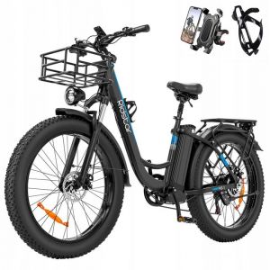 V&eacute;lo &Eacute;lectrique Urbain Ridstar Mn-26 De 26 Pouces, 1500 W, 48 V 20 Ah, Vitesse Maximale 55 Km/H, Autonomie Maximale 120 Km, Shimano 7 Vitesses - Neuf