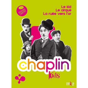 Charles Chaplin - Coffret Kids - Le Kid + Le Cirque + La Ru&eacute;e Vers L'or - Neuf