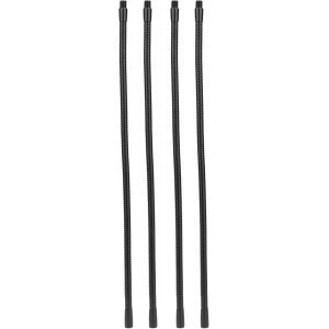 Tuyau à col de cygne universel, 4 pièces 10 mm tuyau de lampe à col de cygne microphone col de cygne tuyau pliable en métal à filetage fin bras flexible rallonge de tube à col de (40cm) - Neuf