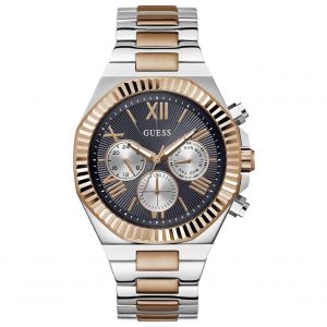 Mens Watch Guess Gw0703g4, Quartz, 46mm, 5atm - Neuf