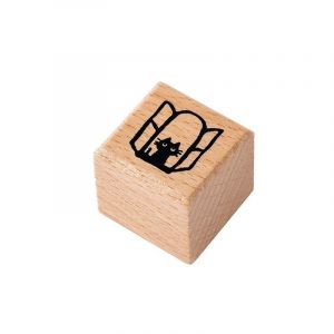 Tampon En Bois De Chat Noir,Tampons D&eacute;coratifs En Bois De Chat Mignon Pour Journal,Scrapbook,Lettre,Bricolage,Fabrication De Cartes Artisanales - Type E - Neuf