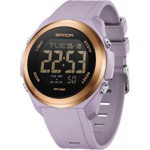 Montre De Sport Numérique Pour Homme-Montre Militaire Étanche-Grand Cadran-Style Décontracté Et Lumineux-Chronomètre.[J440] - Neuf