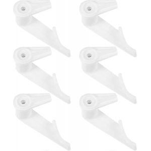 Plafonniers Fixation Clips Robuste Plafonnier Boucle Led Boucles De Lumi&egrave;re Pour Une Utilisation Fixe De Plafond Lampes Et Lampes Abat-Jour (20pcs,Blanc) - Neuf