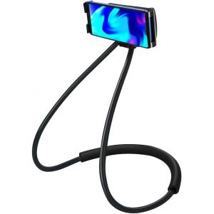 Kalanka-Universel Téléphone Support Au Cou, Cou Support Paresseux, Téléphone Support Autour Cou Pour Mettre Téléphone Portable (Noir) - Neuf