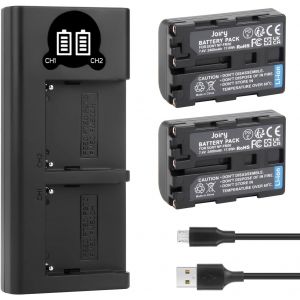 2X NP-FM55H FM50 Batteries et Chargeur USB pour Sony NP-FM30 DSC-R1 DSC-F828 DSC-F717 DSC-F707 MVC-CD250 HDR-HC1 DCR-DVD301 DCR-DVD101 Appareil Photo - Neuf