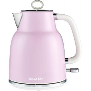 NouvelHorizonstore-Bouilloire &Eacute;lectrique R&eacute;tro Rose 1,7 L &iquest; &Eacute;bullition Rapide 3 kW, Base 360&deg;, Filtre Anticalcaire, Sans Fil, Fen&ecirc;tre Niveau d&iquest;Eau, S&eacute;curit&eacute; Anti-&Eacute;bullition, Arr&ecirc;t Auto, Garantie 3 An - Neuf