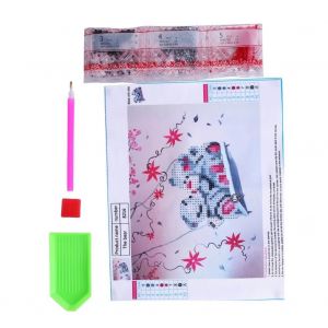 Bricolage Fait &Agrave; La Main Strass Broderie Peinture Point De Croix Kit Artisanat Pour La D&eacute;coration Murale &Agrave; La Maison - Neuf