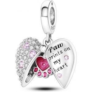 Breloque En Argent Sterling 925 Pour Bracelet, Collier, Pendentif, Amour, Maman, Voyage Oc&eacute;an, Papillon, F&ecirc;te, Anniversaire, Perles, Pendentifs, Bijoux &Agrave; Faire Soi-M&ecirc;me Pour Femmes - Neuf