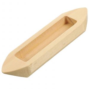 Petit Bateau En Bois Non Peint Modèle De Bateau Inachevé Mini Modèle De Canoë En Bois - Neuf