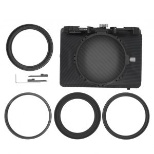 Mini boitier mat en fibre de carbone FOTGA, boitier mat leger pour objectif d'appareil photo reflex sans miroir - Neuf