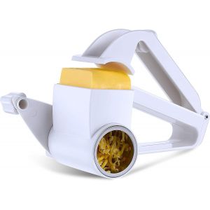 Râpe à fromage manuelle à main avec rouleau en acier inoxydable,adaptée pour râper - Neuf