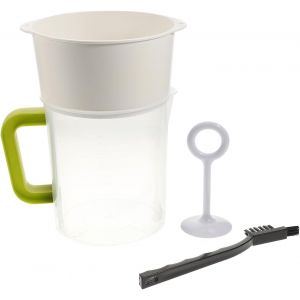 Lbgwp60-Lotde 4 Tamis À Lait De Noix, Filtre À Jus D'amande, À Lait D'amande, À Lait De Noix, Yaourt, Passoire À Lait De Soja, Passoire À Lait, Filtre À Pulpe, Réglage Du Lait - Neuf