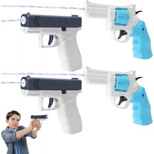 4 Pièces Pistolet A Eau Enfant,Mini Pistolets À Eau,Pistolets À Eau En Plastique,Petit Pistolet À Eau Pistolet Jouet,Small Water Pistol,Water Guns Pour La Piscine Extérieure Et La Plage - Neuf