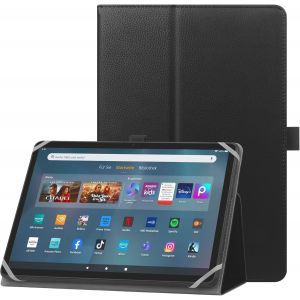 &Eacute;tui Universel Pour 9-10.1"" Tablette Compatibile Fire Hd & Fire Hd 10 Plus Avec Support Et Dragonne Housse De Protection Pour 9""-10.1"" Samsung Lenovo Android Tablette -Noir - Neuf