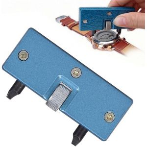 Kal-2 Pièces Réglable Rectangle Montre Dos Couverture Ouvreur Remover Clé Kit De Réparation Outil Pour Montre Batterie Remover Montre Réparation Créatif - Neuf
