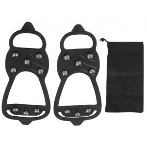 1 Paire De Crampons Antiderapants A 8 Dents Pour La Marche Sur La Neige Et La Glace, Taille Xl - Neuf