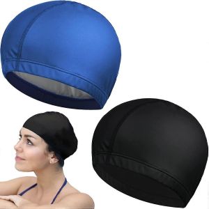 Bonnet De Bain Bonnet De Bain Bonnet De Bain Doux Grand Bonnet De Bain Unisexe Bonnet De Bain À La Mode Bonnet De Bain En Tissu Bonnet De Bain Respirant Wom - Neuf