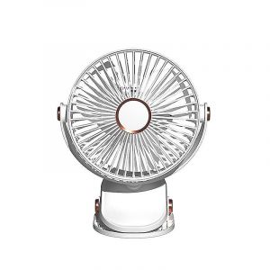 Ventilateur de table/de bureau compact et pratique &agrave; pince, id&eacute;al pour les chambres d'&eacute;tudiants et les voyages. - Neuf