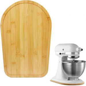 Nouvelhorizonstore-Planche Coulissante En Bambou Pour Kitchen Artisan De 4,5-5 Qt (4,3 L - 4,8 L) M&eacute;langeur Coulissant En Bambou Pour Accessoire Kitchen Artisan - Neuf