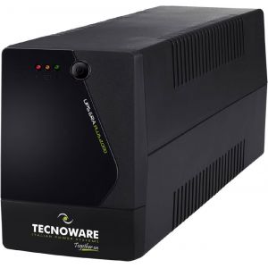 Tecnoware Power Systems &ndash; Onduleur ERA Plus 2000 VA, protection contre les coupures de courant, les surtensions et la foudre, stabilisateur AVR, 6 prises IEC, port USB, compatible PC/Mac&hellip; - Neuf