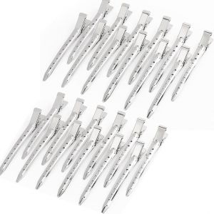 Shiliu-Pinces Crocodiles Cheveux,24pcs Pinces À Cheveux En Alligator Pinces À Bec De Canard Barrette Métal Alligator Antidérapante [ - Neuf