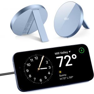 KALANKA-Chargeur sans Fil HaloLock avec Béquille, Chargeur Induction Compatible avec MagSafe, Chargeur pour iPhone 15/15 Max/15 Pro/15 Pro Max et iPhone 14/13/12 Series, Cable de 1,5 m Débranchable, - Neuf