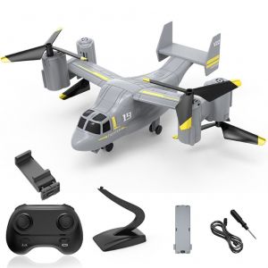Drone Telecommande Avec Camera Hd 1080p, Quadricoptere Rc 2 En 1, Excellent Cadeau Pour Enfants - Neuf