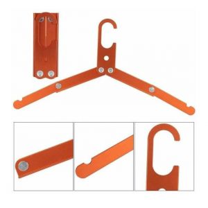Orange Travel Cintre Cintre En Alliage D'Aluminium Portable Grille De Séchage Des Ménages Pliable Cintre Économiser De L'Espace - Neuf