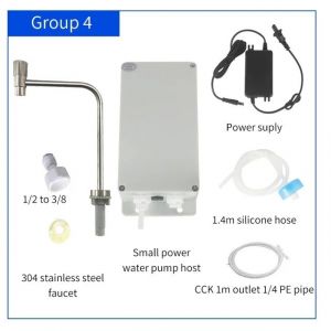 Pompe à eau électrique robinet Gallley pompe d'aspiration d'eau automatique 12V 1.5 L/min caravane camping-car bateau cuisine pompe à eau - Type Group 4 #B - Neuf