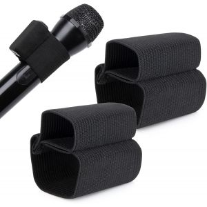 2 Pcs de Manchons Élastiques de Microphone à Main,Elastic Sleeve pour DJI Mic Sans Fil,Enregistrement de Mariage Vlog Live Interview Streaming Réunion Accessoire pour Photographe par - Neuf