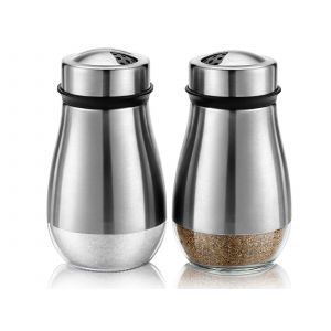 Ensemble De Sali&egrave;re Et Poivri&egrave;re R&eacute;glables En Acier Inoxydable - Neuf