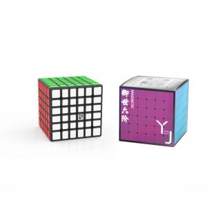 Yongjun haute qualité 2x2 3x3 4x4 5x5 6x6 7x7 pyramide de Cube magique magnétique Megaminx-6x6 Black - Neuf